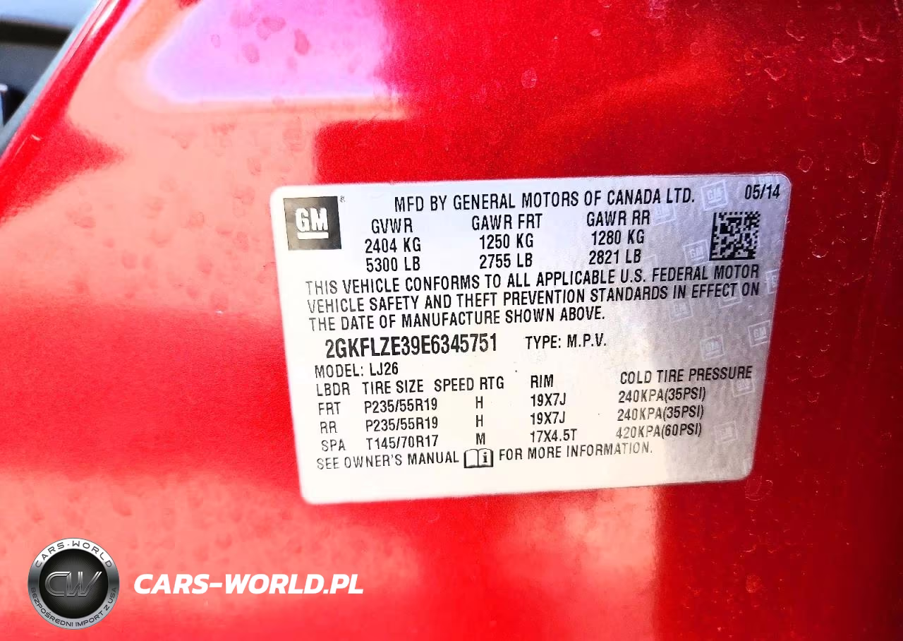 2014 GMC Terrain Denali VIN:2GKFLZE39E6345751 - 13