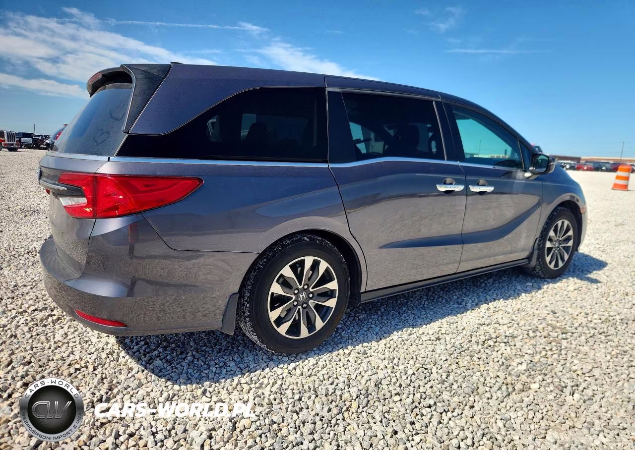 2021 Honda Odyssey Exl VIN:5FNRL6H77MB025570 - 3
