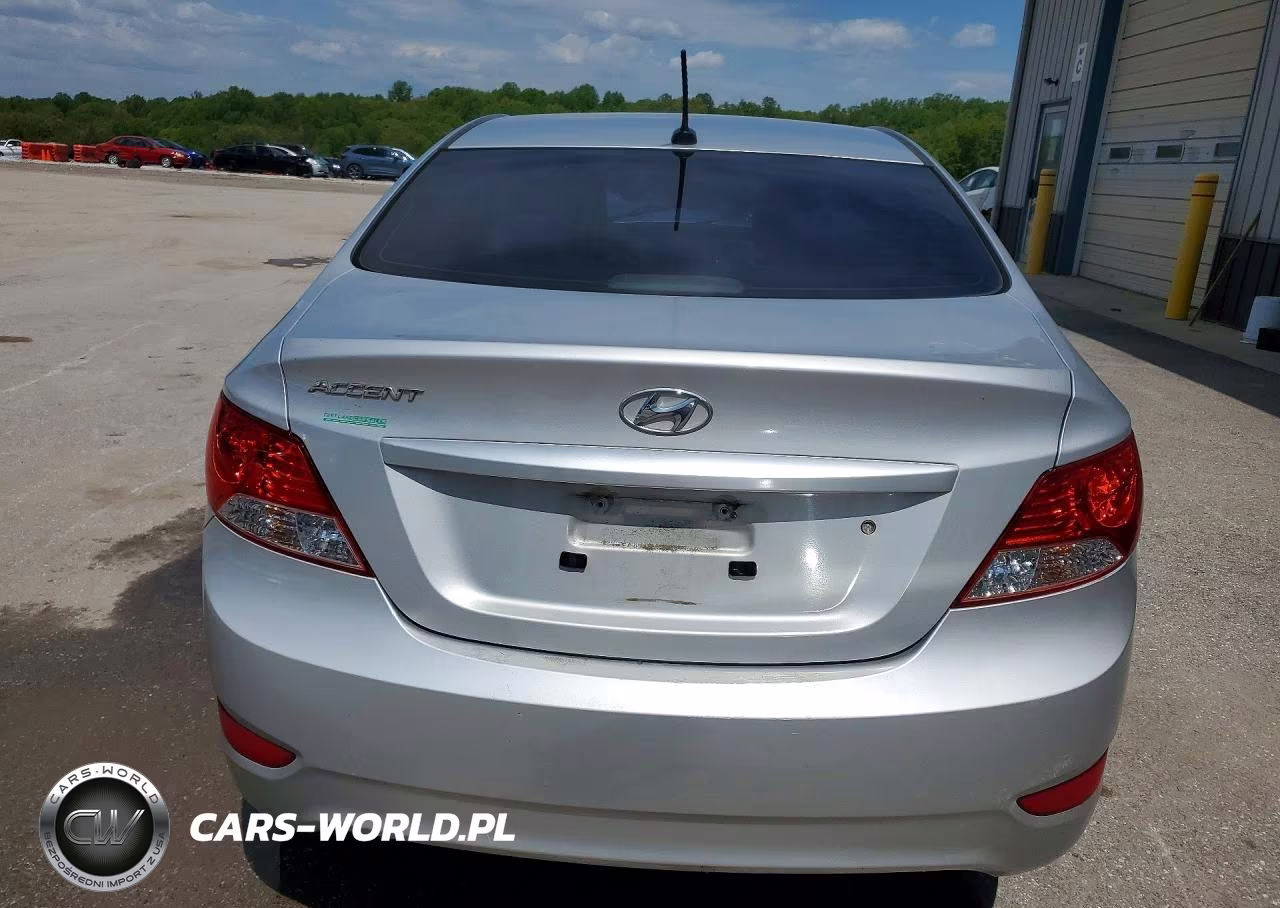 2013 Hyundai Accent Gls VIN:KMHCT4AE7DU584672 - 6