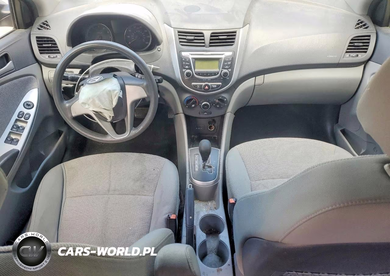 2013 Hyundai Accent Gls VIN:KMHCT4AE7DU584672 - 8
