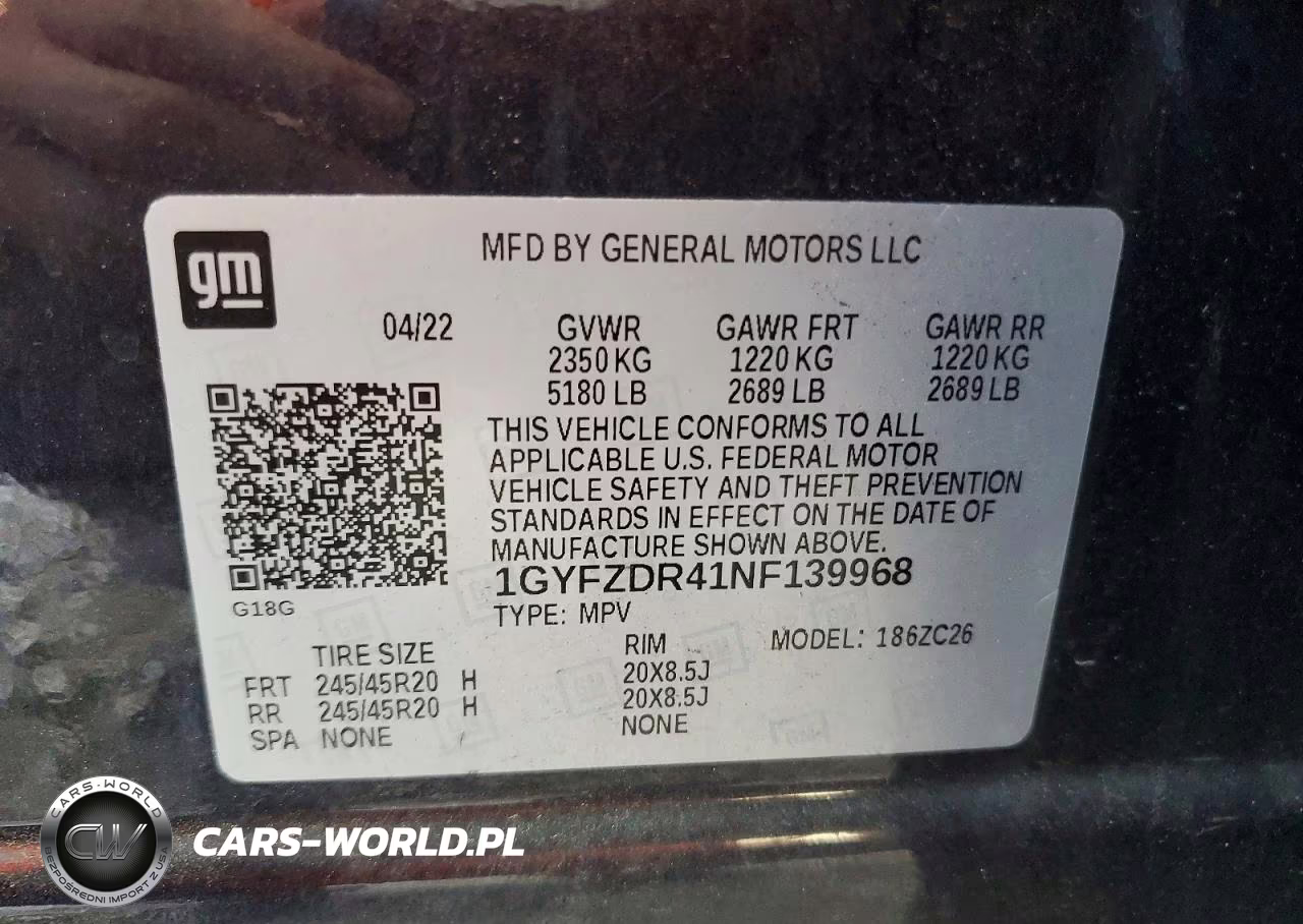 2022 Cadillac Xt4 Premium Luxury VIN:1GYFZDR41NF139968 - 13
