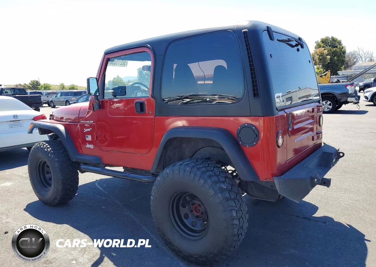 1999 Jeep Wrangler - Tj Sport VIN:1J4FY19S7XP491613 - 2