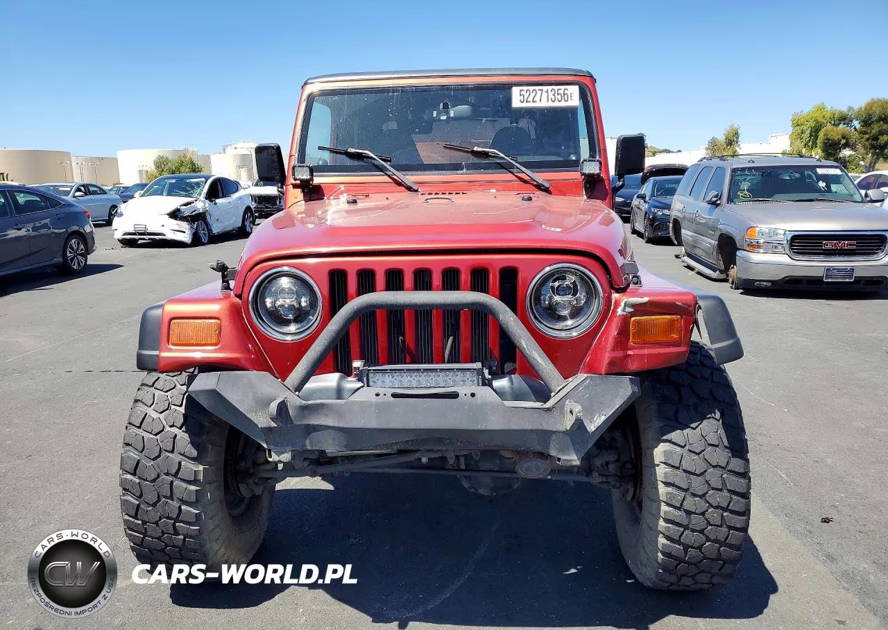 1999 Jeep Wrangler - Tj Sport VIN:1J4FY19S7XP491613 - 5