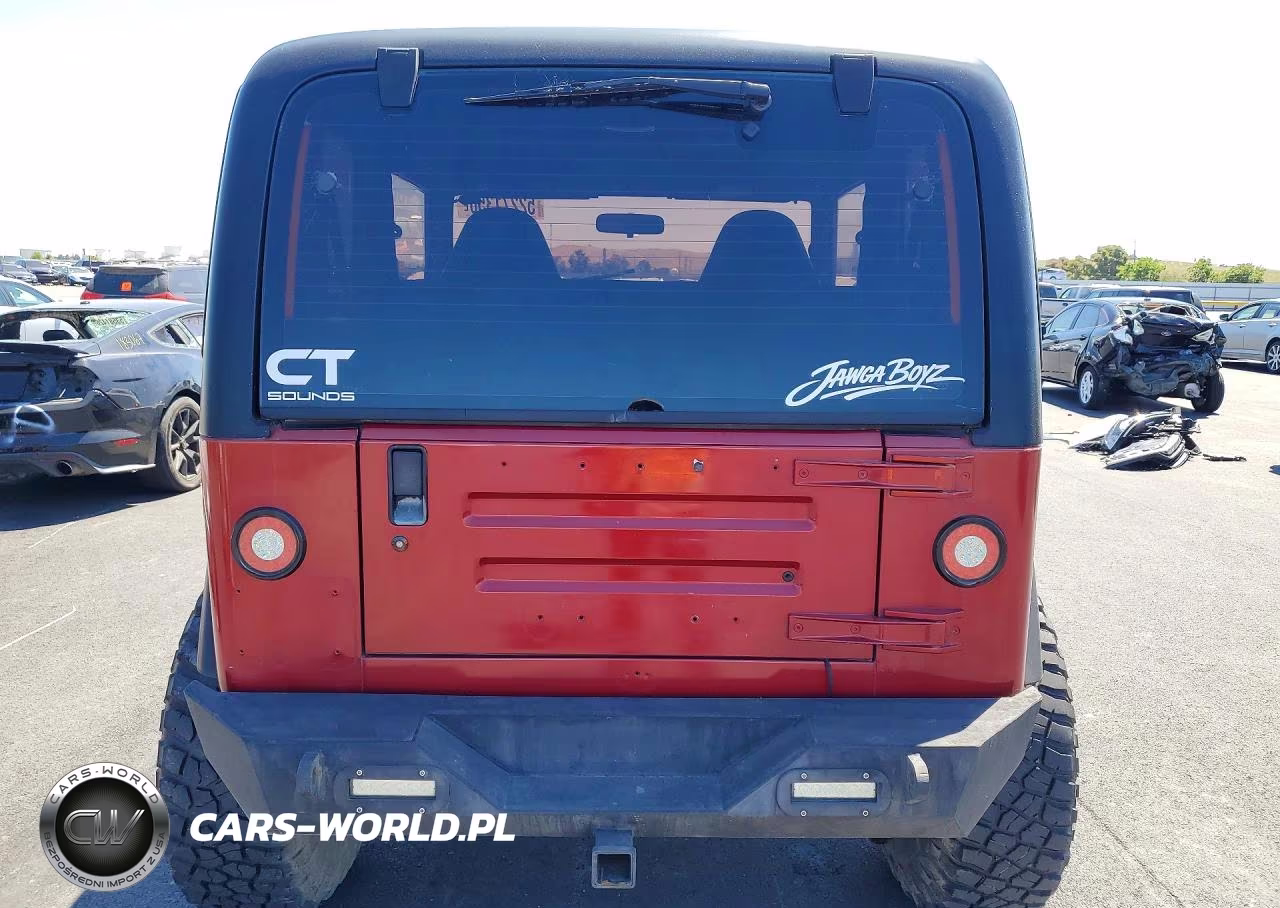 1999 Jeep Wrangler - Tj Sport VIN:1J4FY19S7XP491613 - 6