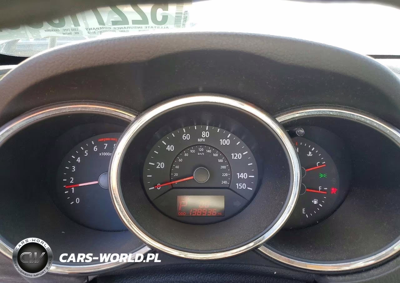 2013 Kia Sorento Lx VIN:5XYKT3A68DG346740 - 9