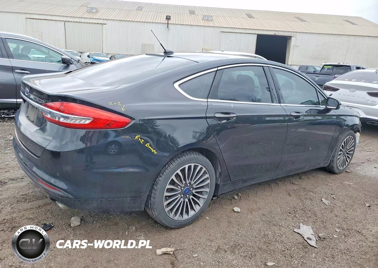2018 Ford Fusion Se VIN:3FA6P0HD8JR135280 - 3