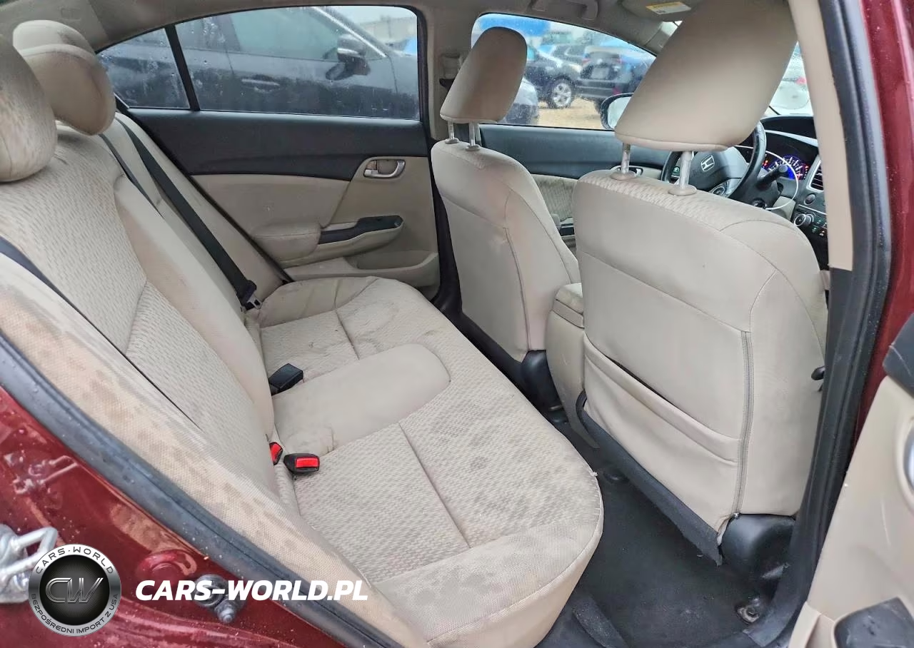 2015 Honda Civic Lx VIN:19XFB2F59FE117627 - 10
