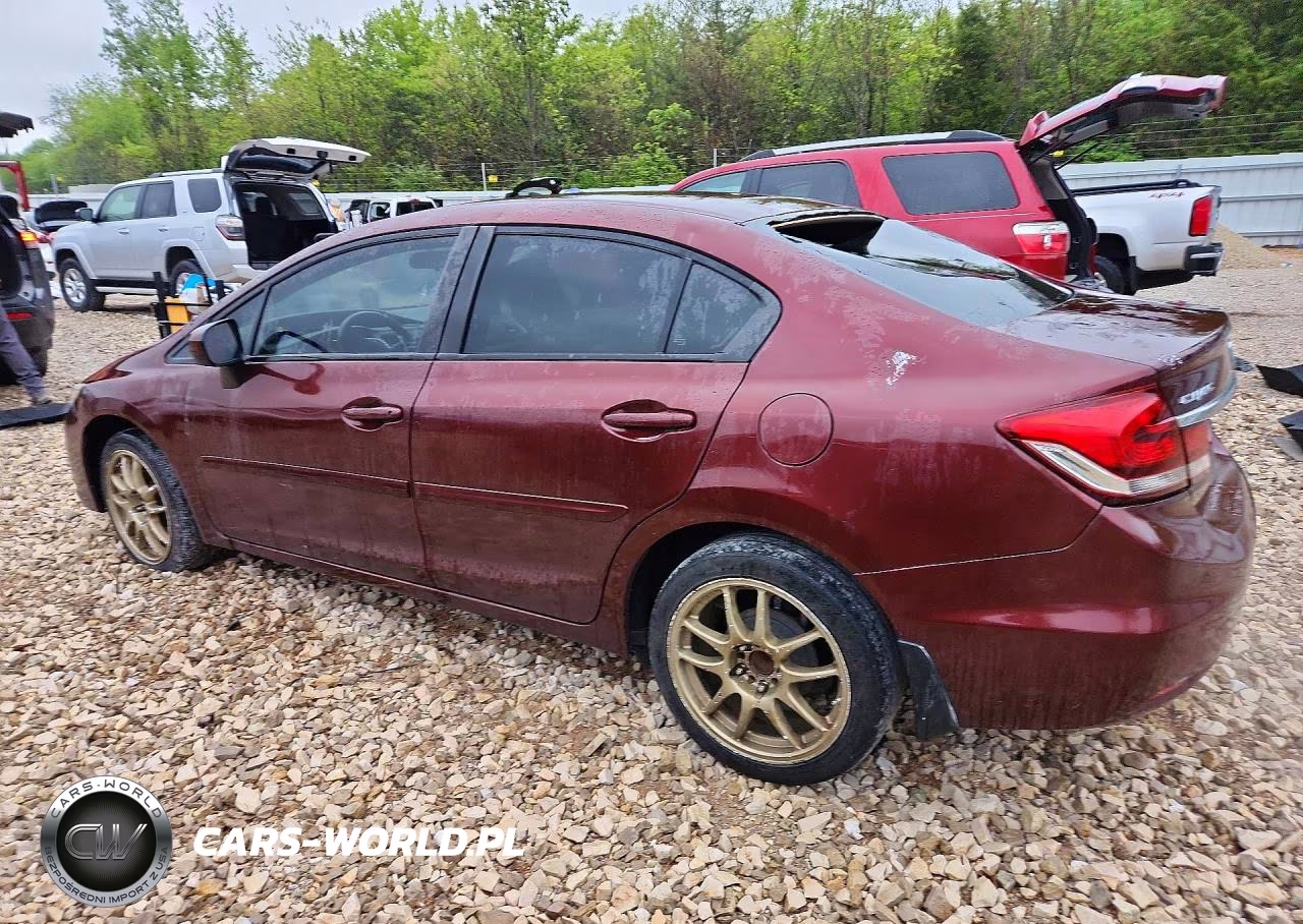 2015 Honda Civic Lx VIN:19XFB2F59FE117627 - 2