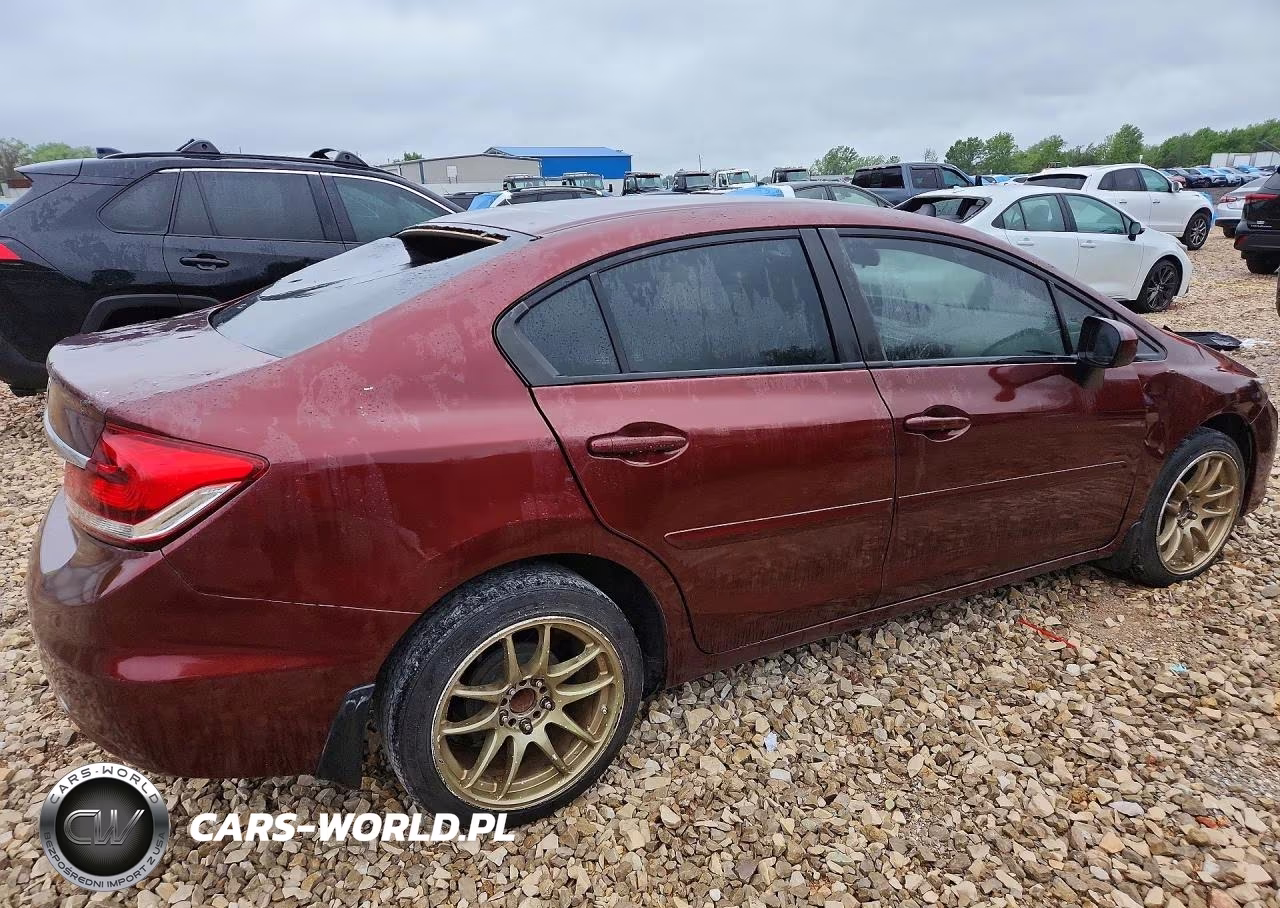 2015 Honda Civic Lx VIN:19XFB2F59FE117627 - 3