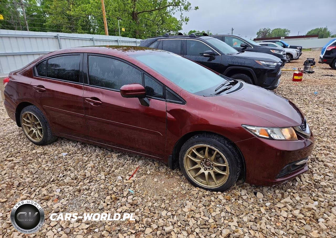 2015 Honda Civic Lx VIN:19XFB2F59FE117627 - 4