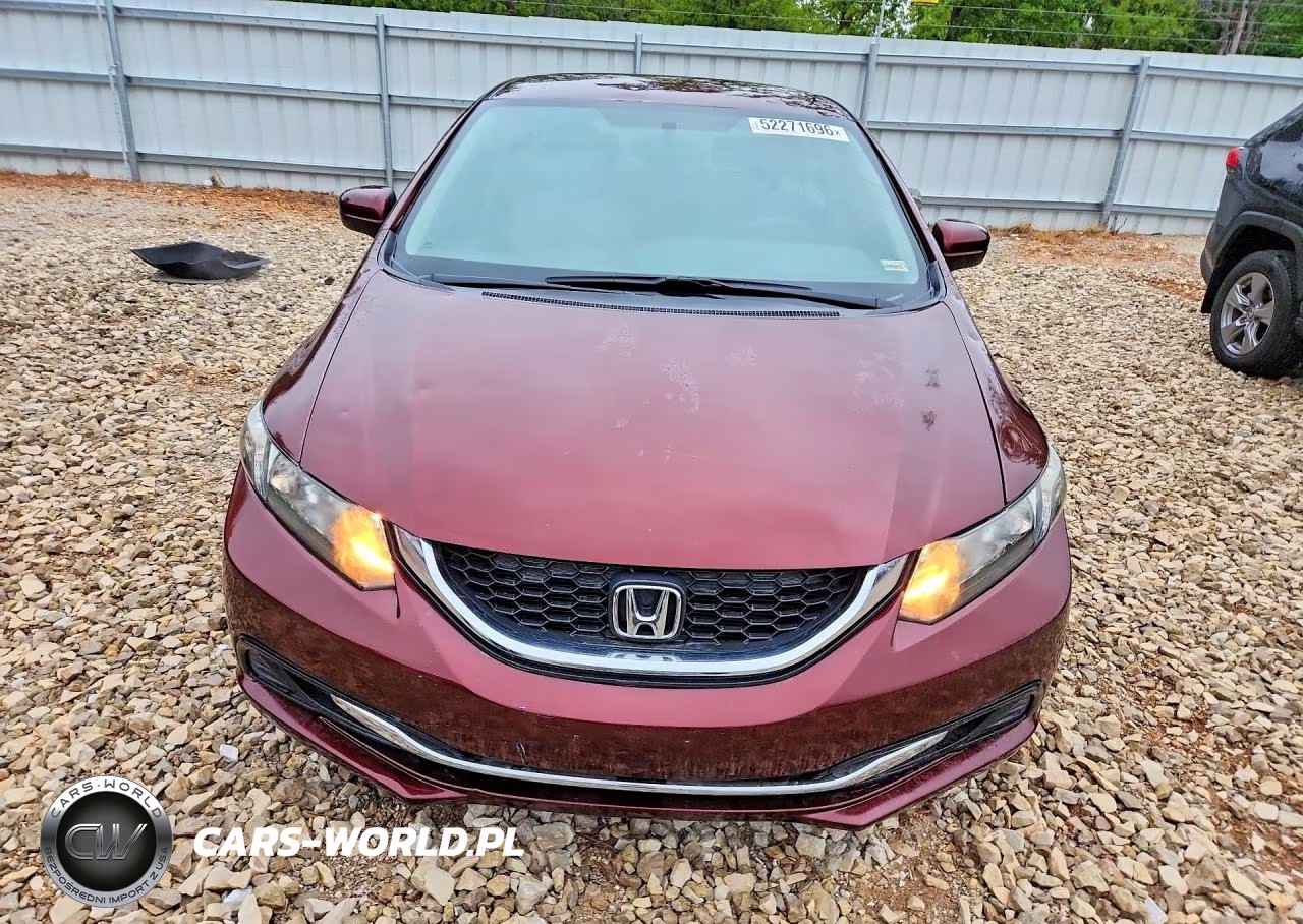 2015 Honda Civic Lx VIN:19XFB2F59FE117627 - 5