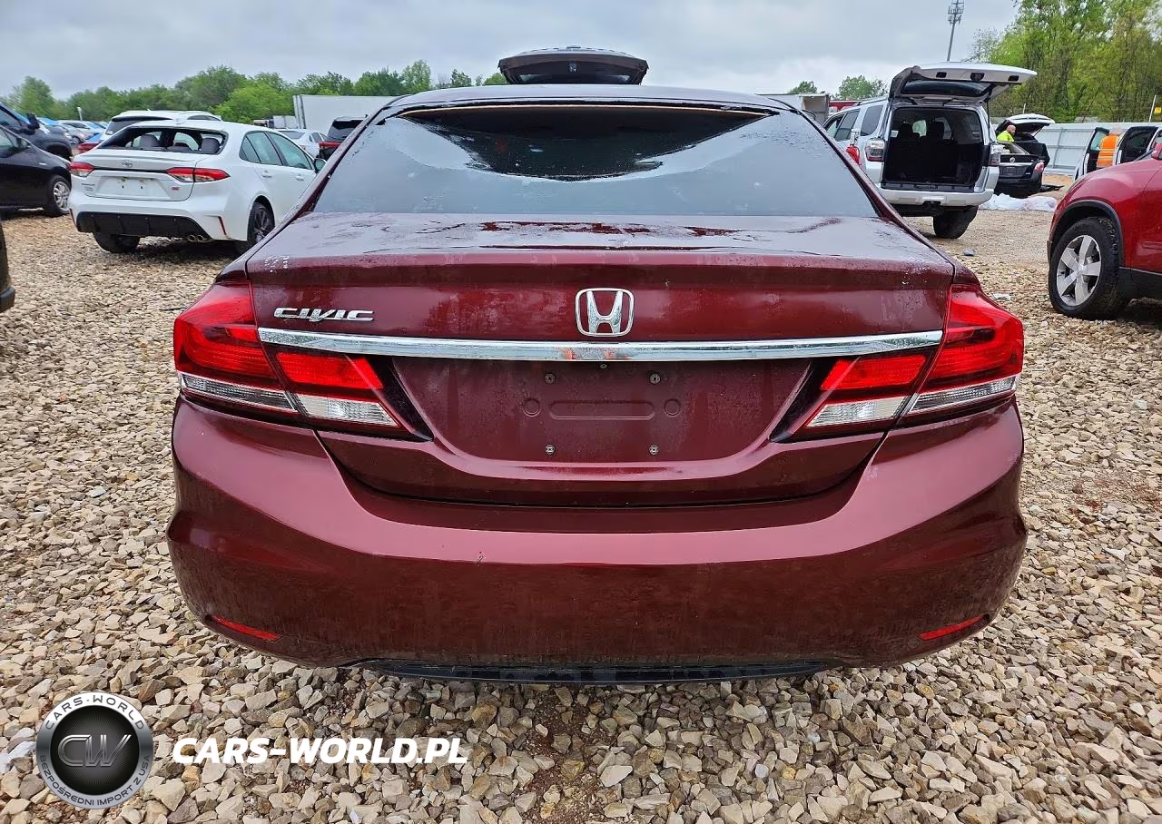 2015 Honda Civic Lx VIN:19XFB2F59FE117627 - 6
