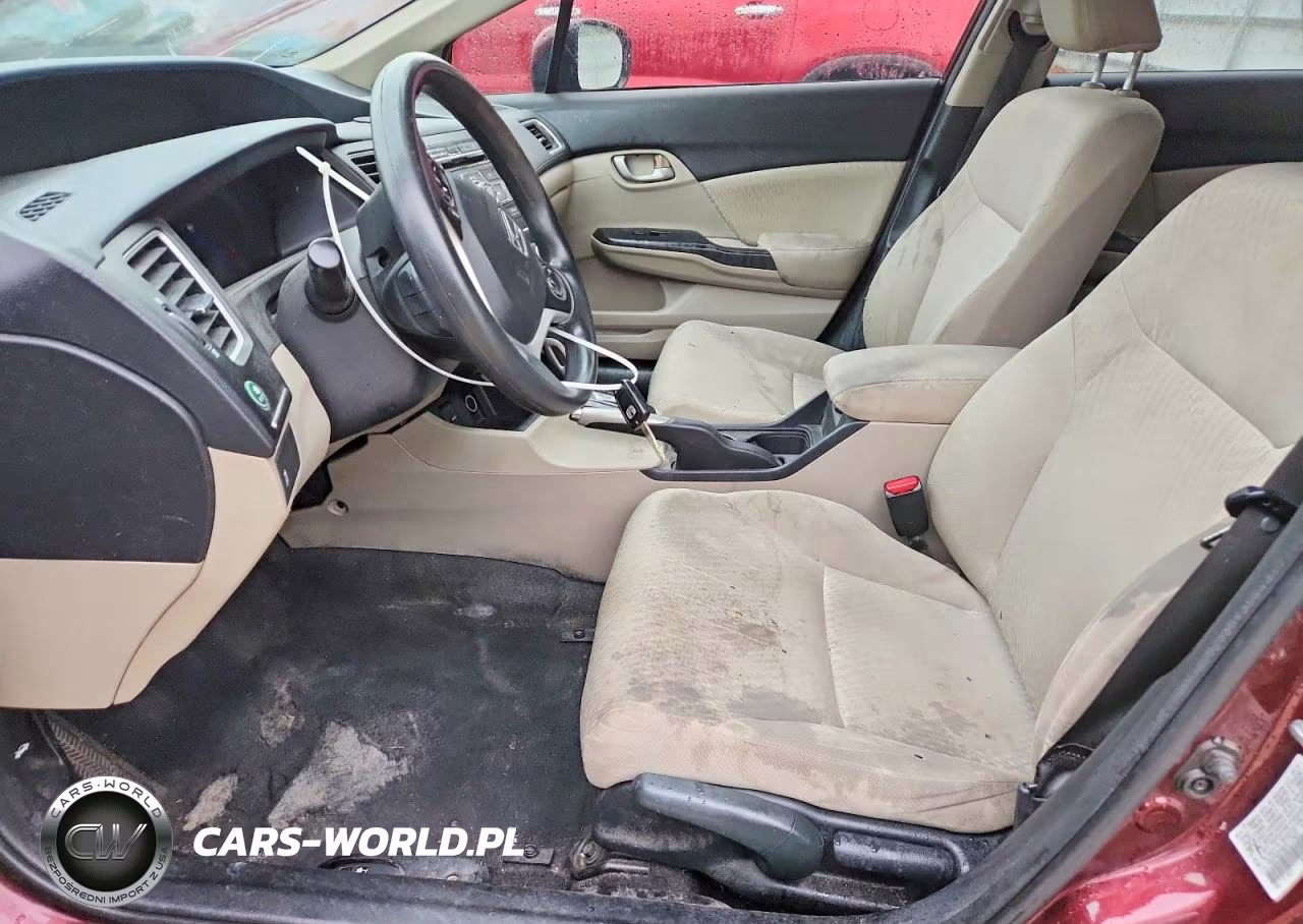 2015 Honda Civic Lx VIN:19XFB2F59FE117627 - 7