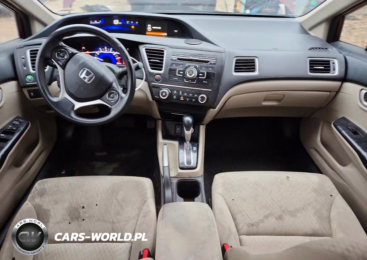 2015 Honda Civic Lx VIN:19XFB2F59FE117627 - 8