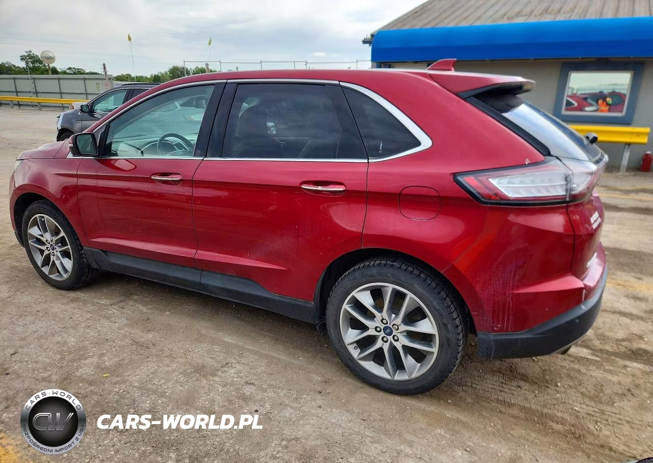 2015 Ford Edge Titanium VIN:2FMPK4K8XFBB82635 - 2
