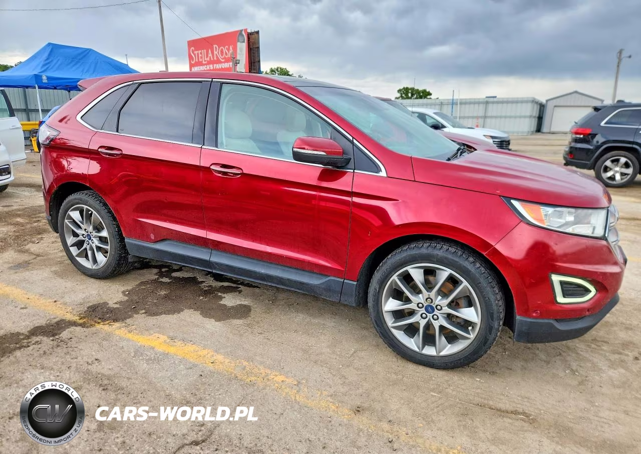 2015 Ford Edge Titanium VIN:2FMPK4K8XFBB82635 - 4
