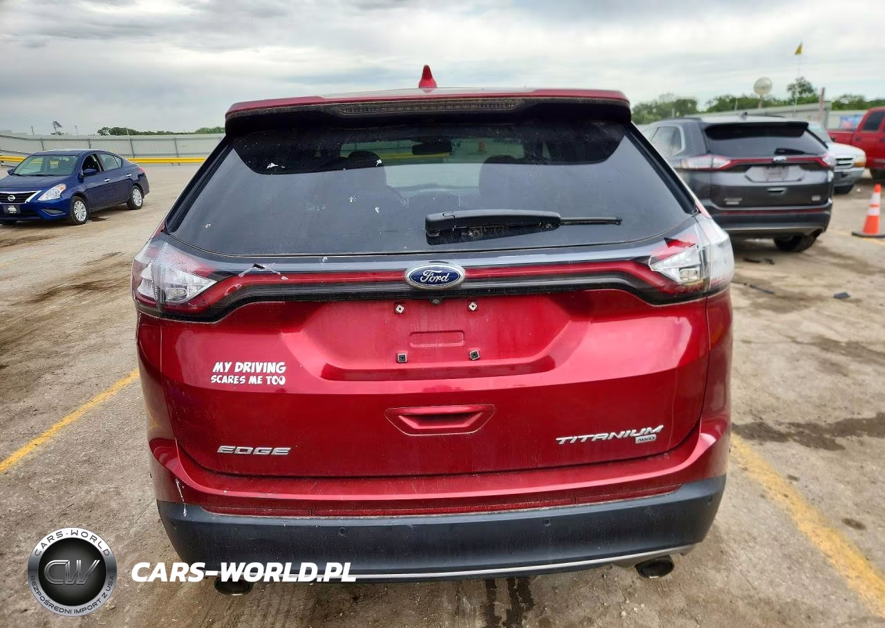 2015 Ford Edge Titanium VIN:2FMPK4K8XFBB82635 - 6