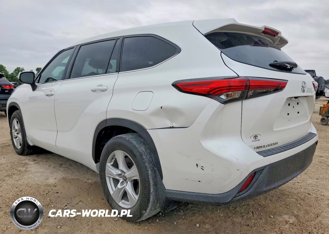 2022 Toyota Highlander L VIN:5TDCZRAH4NS142299 - 2
