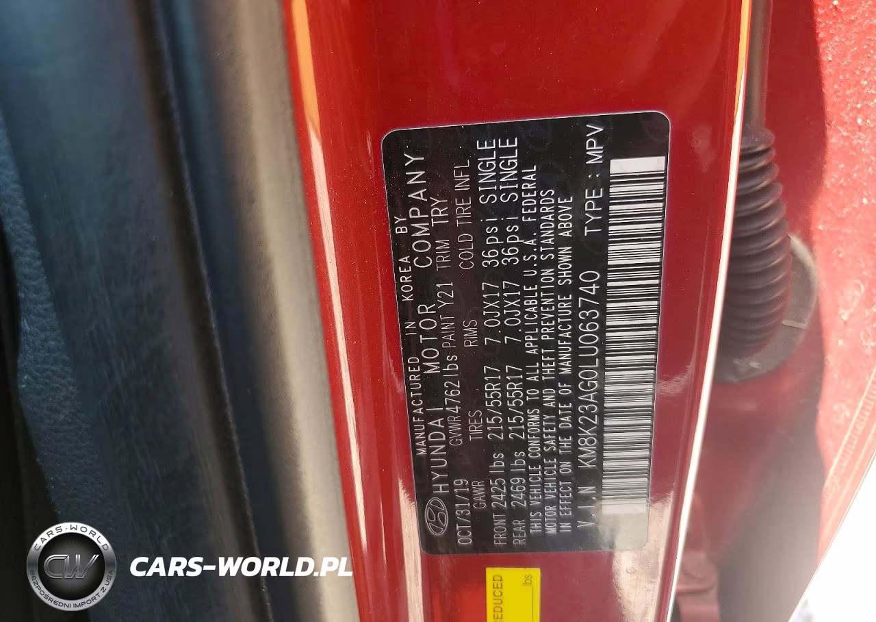 2020 Hyundai Kona Sel VIN:KM8K23AG0LU063740 - 13