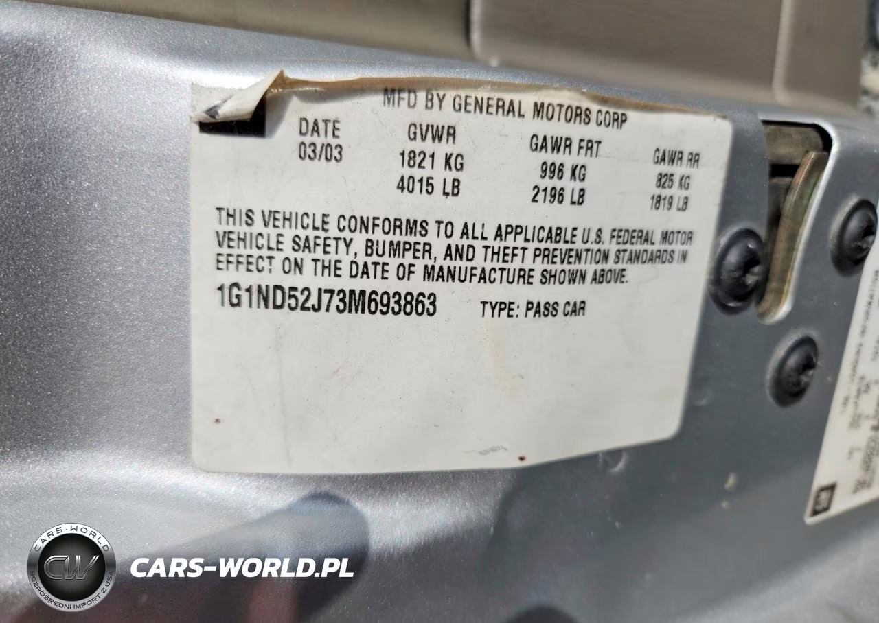 2003 Chevrolet Malibu VIN:1G1ND52J73M693863 - 12