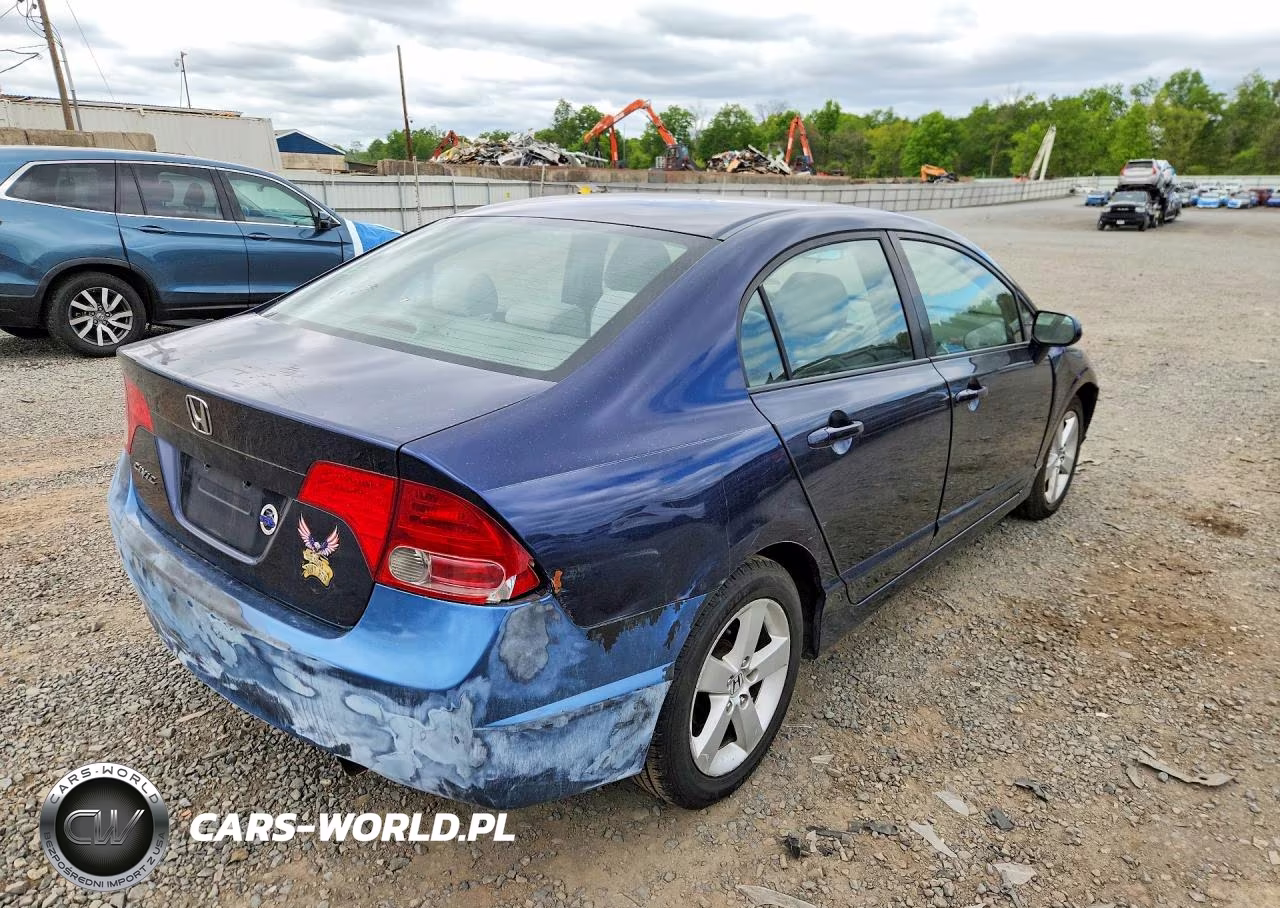 2008 Honda Civic Ex VIN:1HGFA16868L104966 - 3