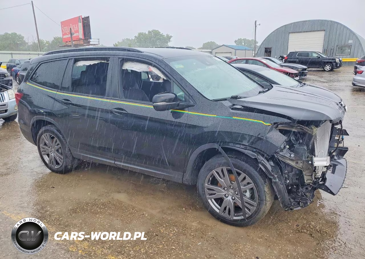 2022 Honda Pilot Sport VIN:5FNYF6H36NB086944 - 4