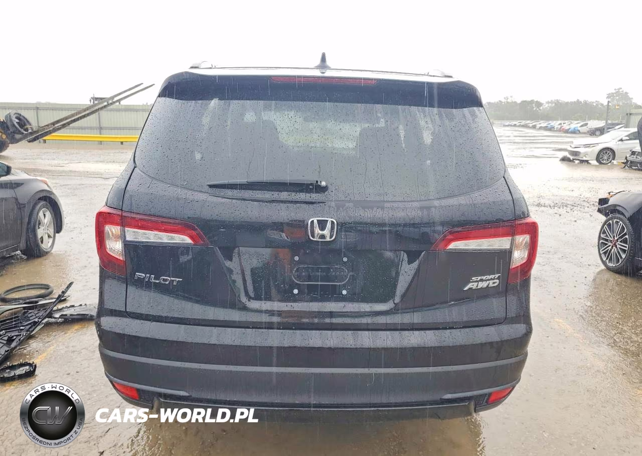 2022 Honda Pilot Sport VIN:5FNYF6H36NB086944 - 6
