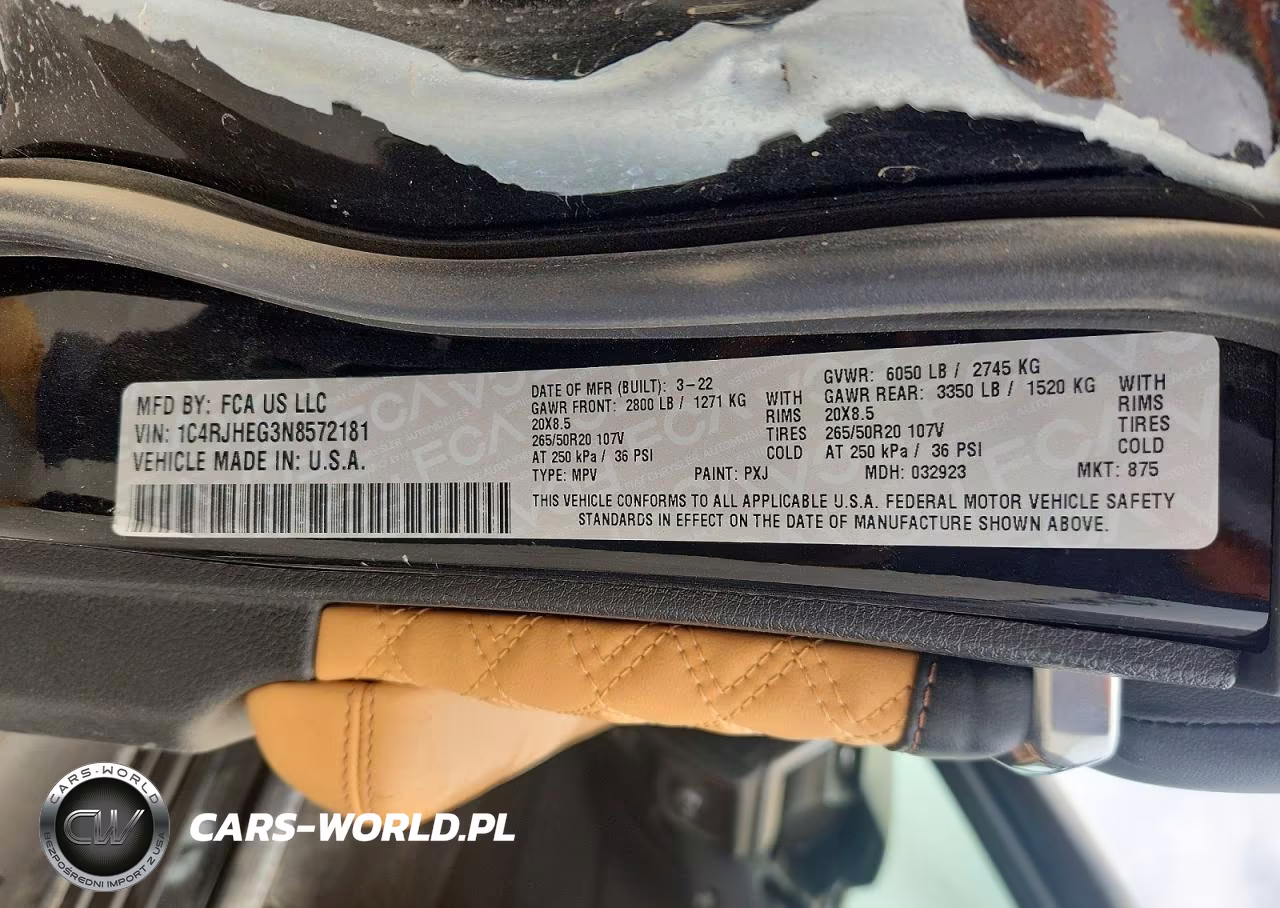 2022 Jeep Grand Cherokee Summit VIN:1C4RJHEG3N8572181 - 13