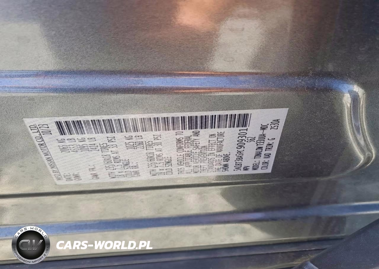 2023 Nissan Rogue Sv VIN:5N1BT3BA5PC909301 - 13