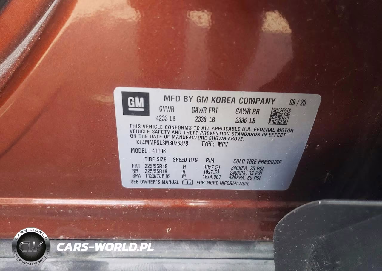 2021 Buick Encore Gx Essence VIN:KL4MMFSL3MB076378 - 13