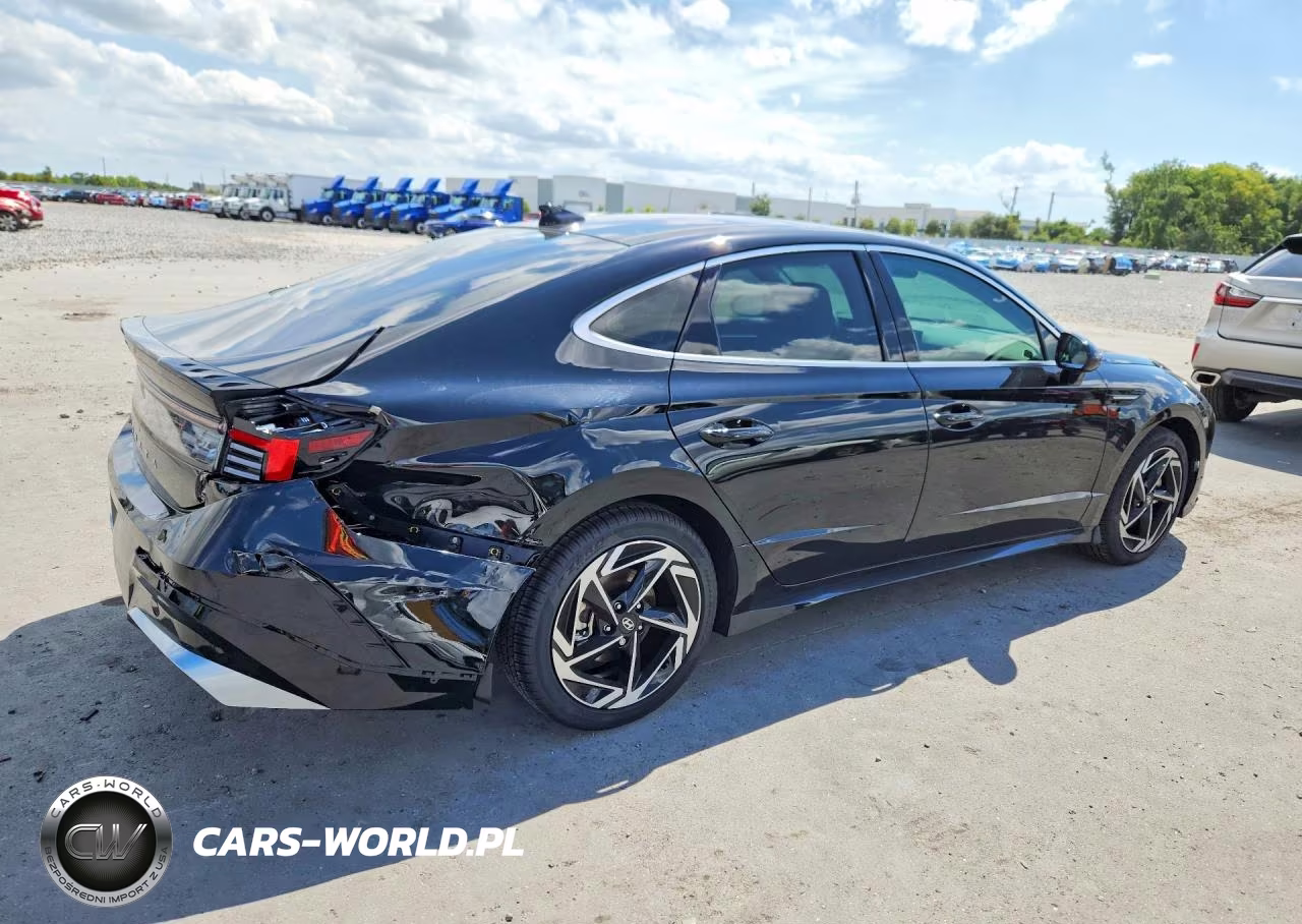 2025 Hyundai Sonata Sel VIN:KMHL14JA5SA501239 - 3