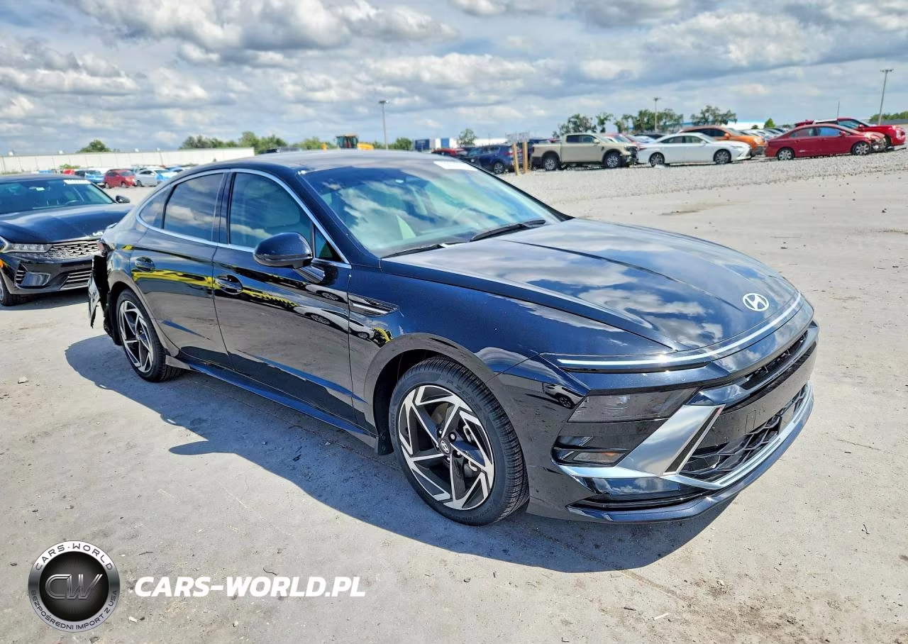 2025 Hyundai Sonata Sel VIN:KMHL14JA5SA501239 - 4