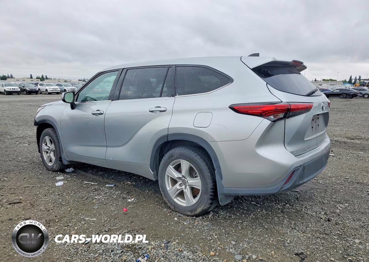 2022 Toyota Highlander Hybrid Le VIN:5TDBBRCH3NS554498 - 2