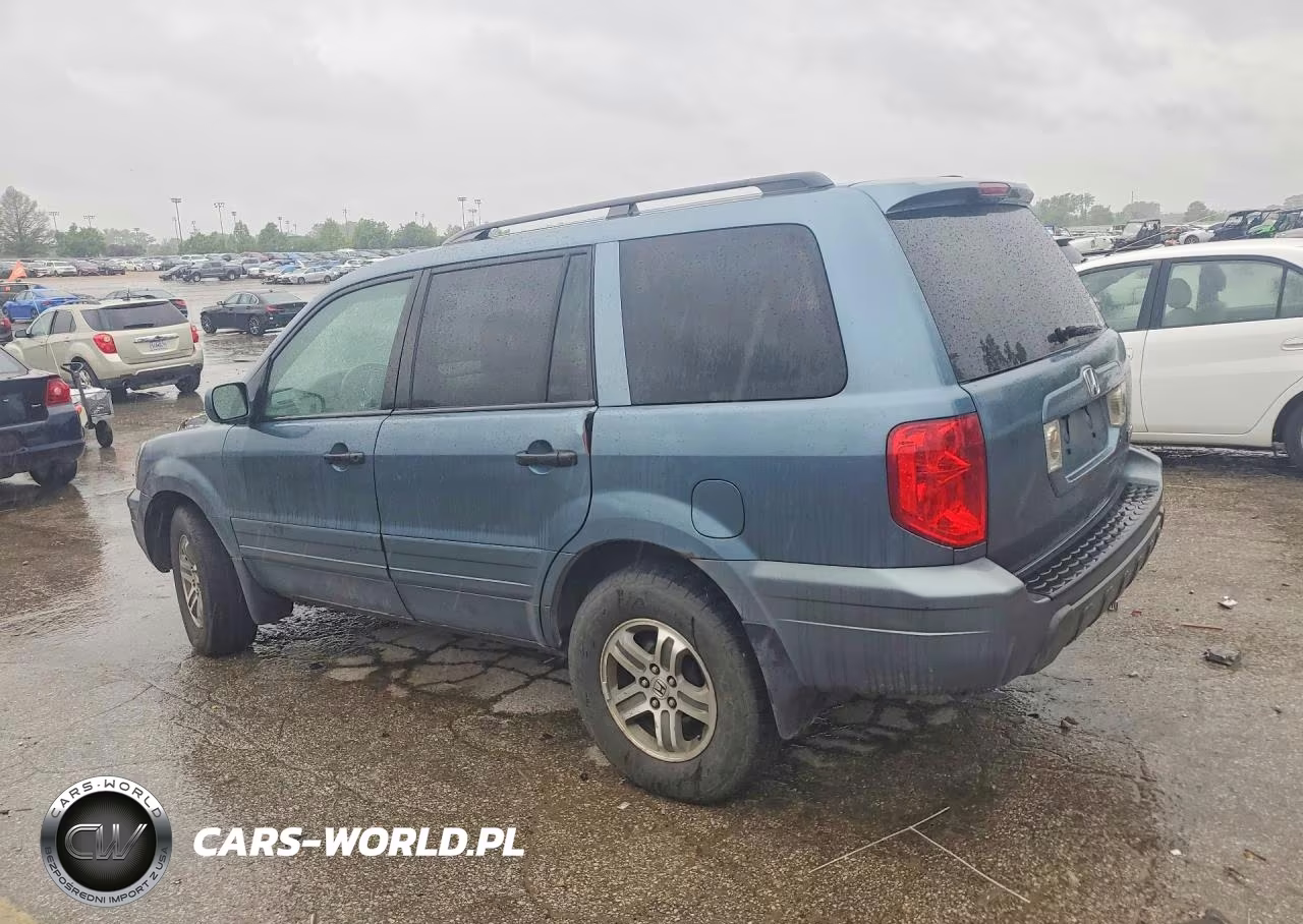 2005 Honda Pilot Exl VIN:2HKYF18675H517953 - 2