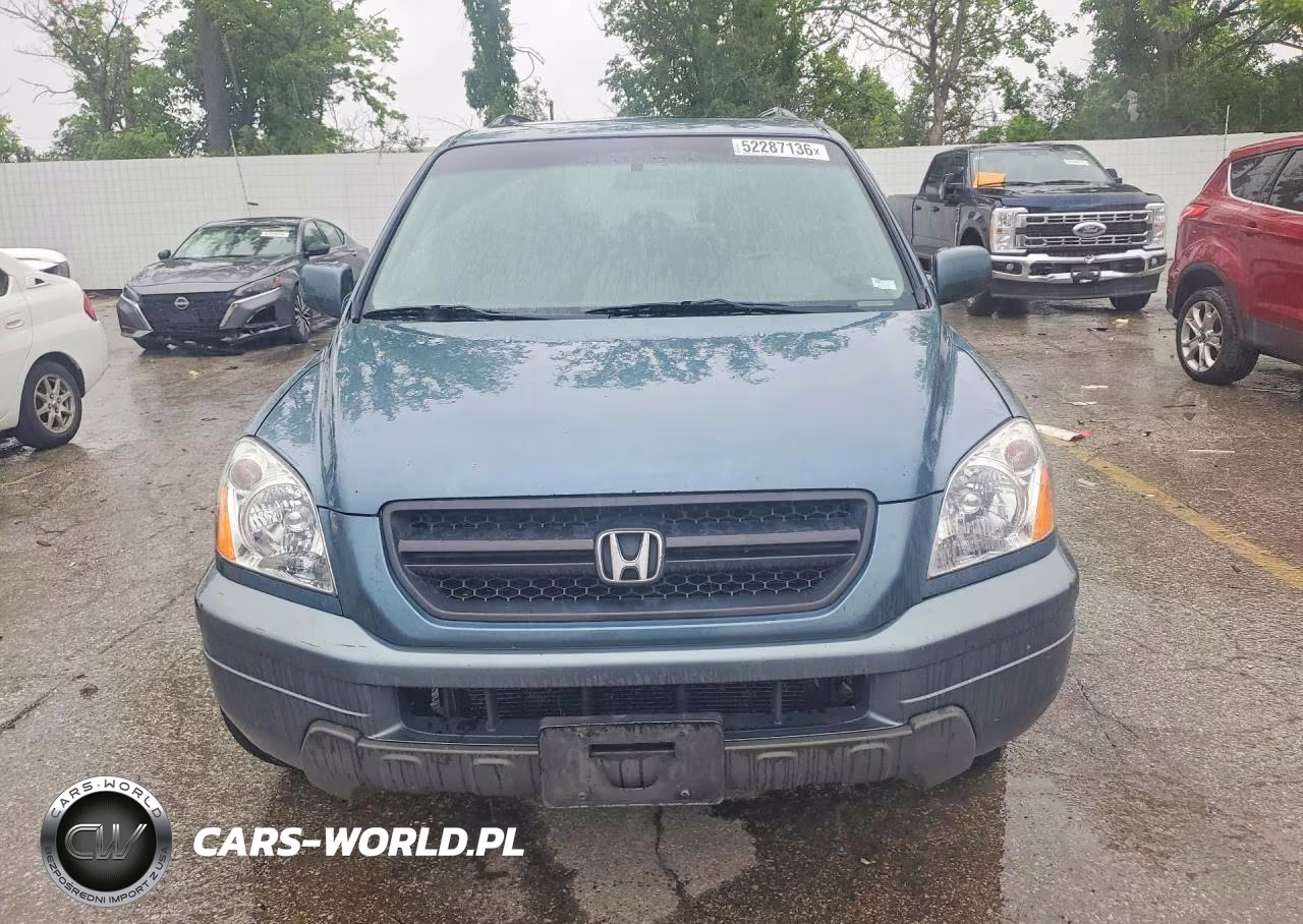 2005 Honda Pilot Exl VIN:2HKYF18675H517953 - 5
