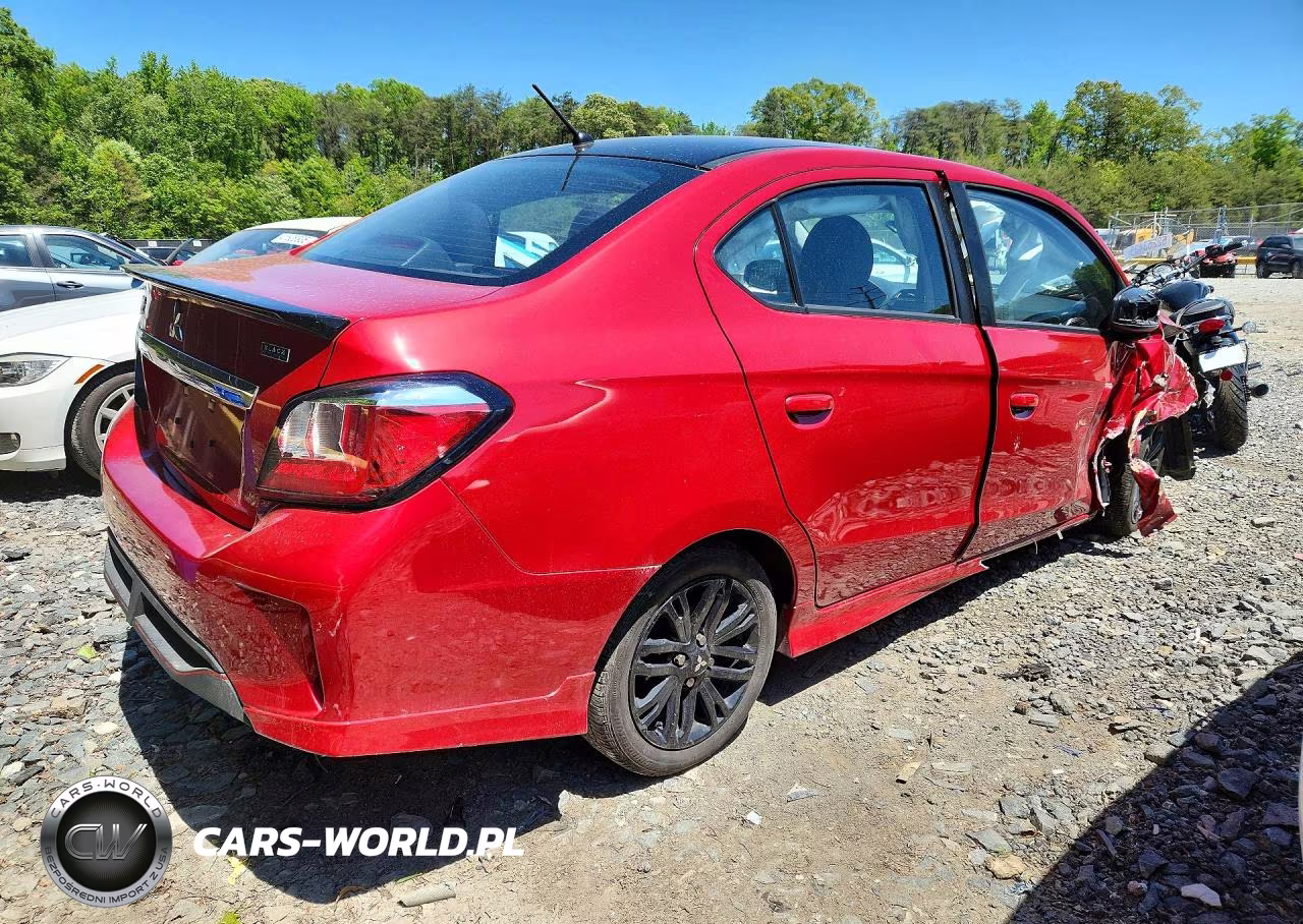 2024 Mitsubishi Mirage G4 Es VIN:ML32FUFJXRHF17423 - 3