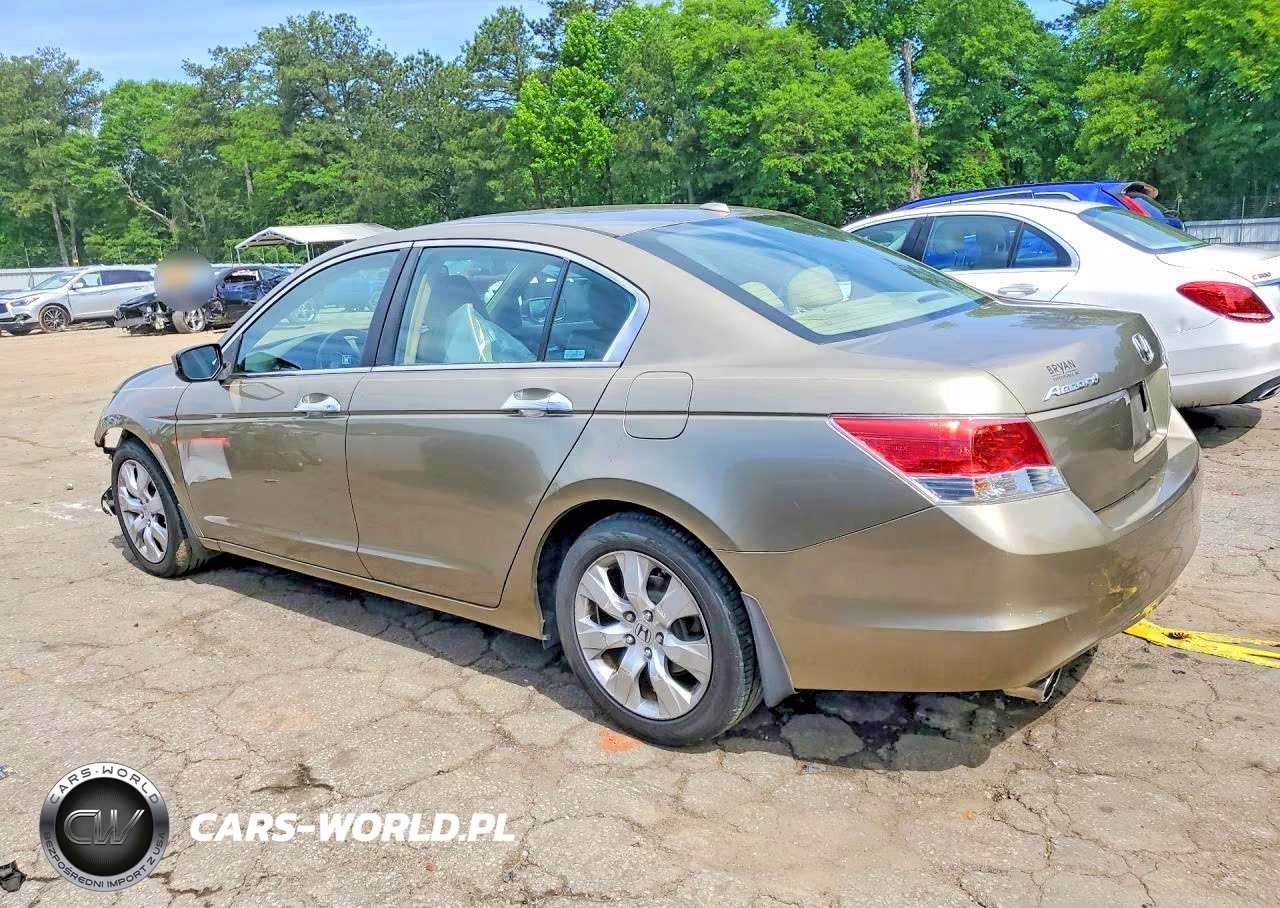 2008 Honda Accord Exl VIN:1HGCP36888A043077 - 2