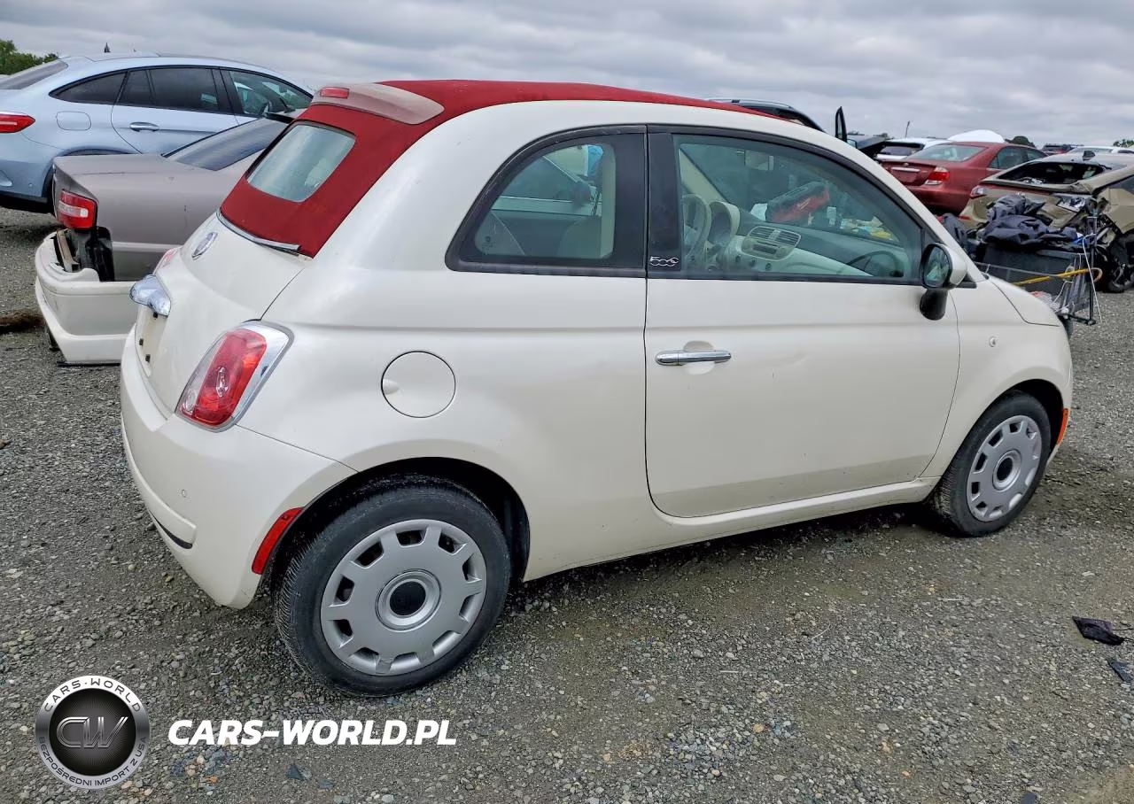 2012 Fiat 500 Pop VIN:3C3CFFDR1CT287156 - 3