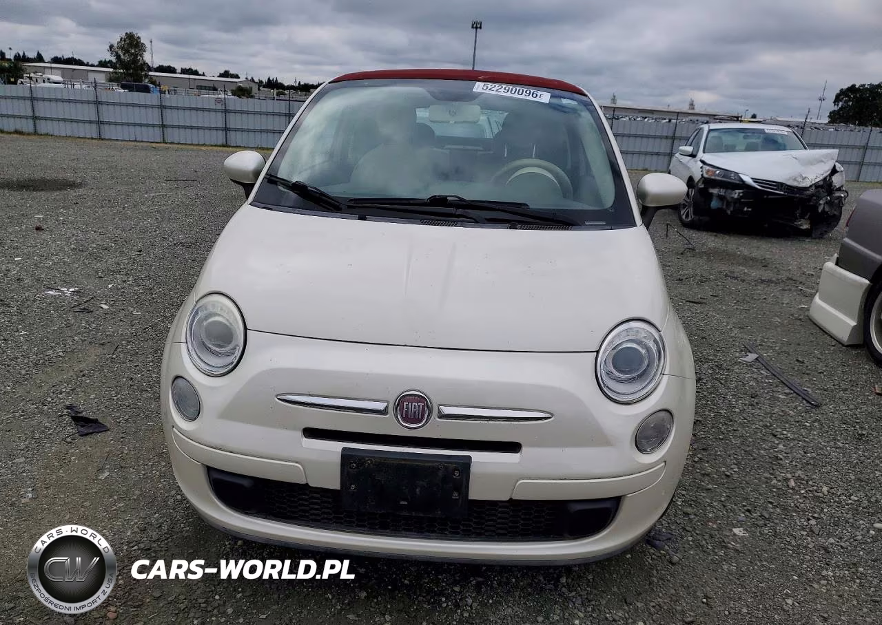 2012 Fiat 500 Pop VIN:3C3CFFDR1CT287156 - 5