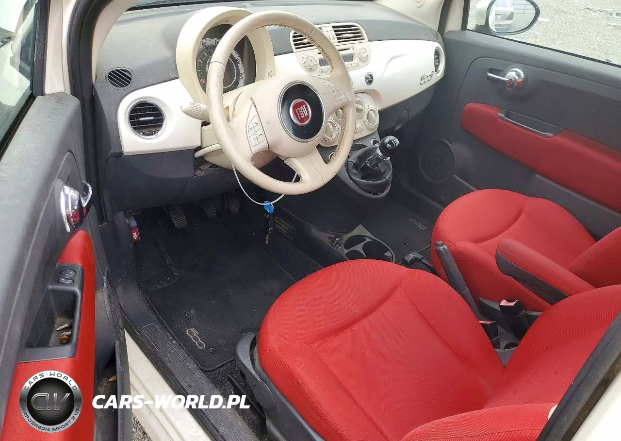 2012 Fiat 500 Pop VIN:3C3CFFDR1CT287156 - 8
