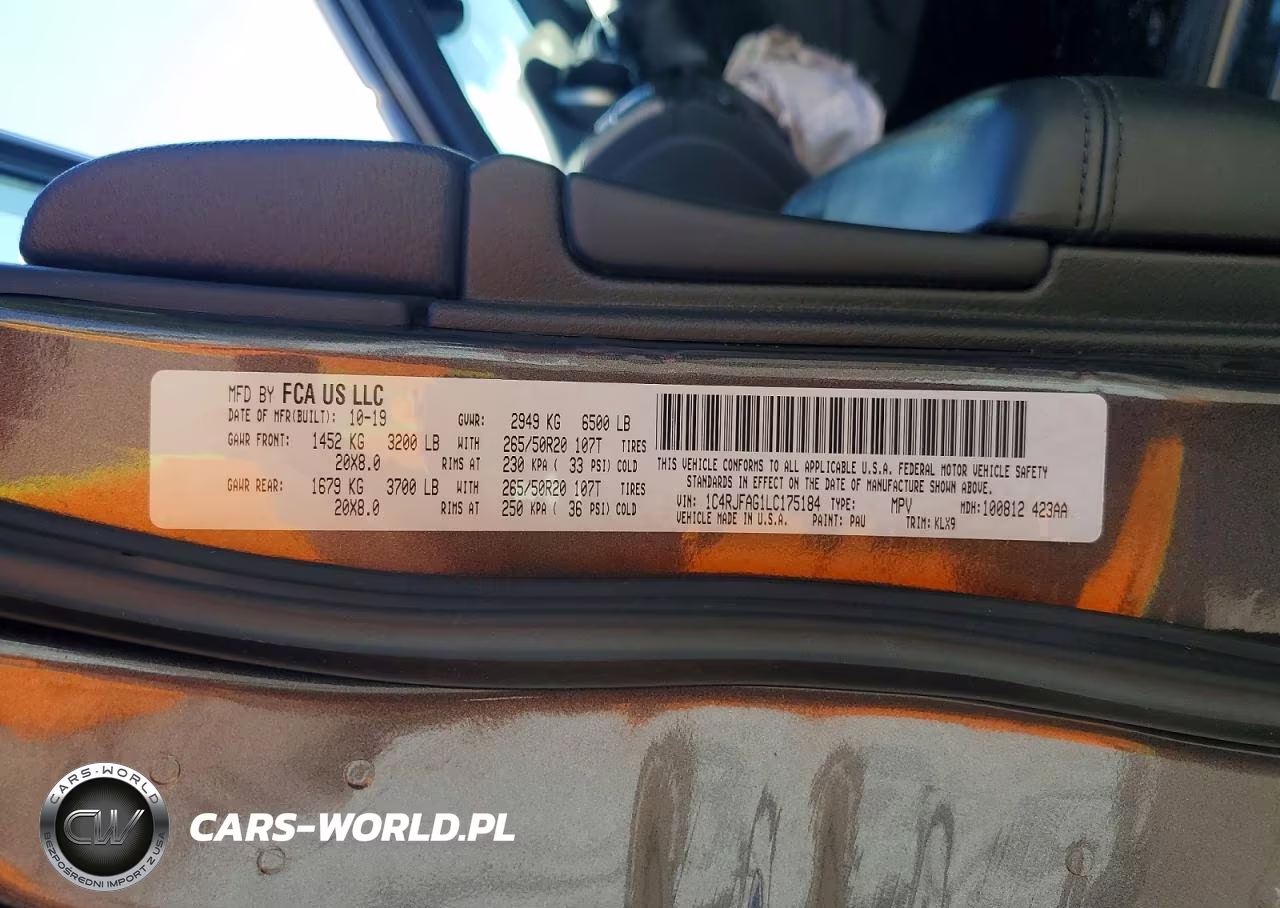 2020 Jeep Grand Cherokee Laredo VIN:1C4RJFAG1LC175184 - 13