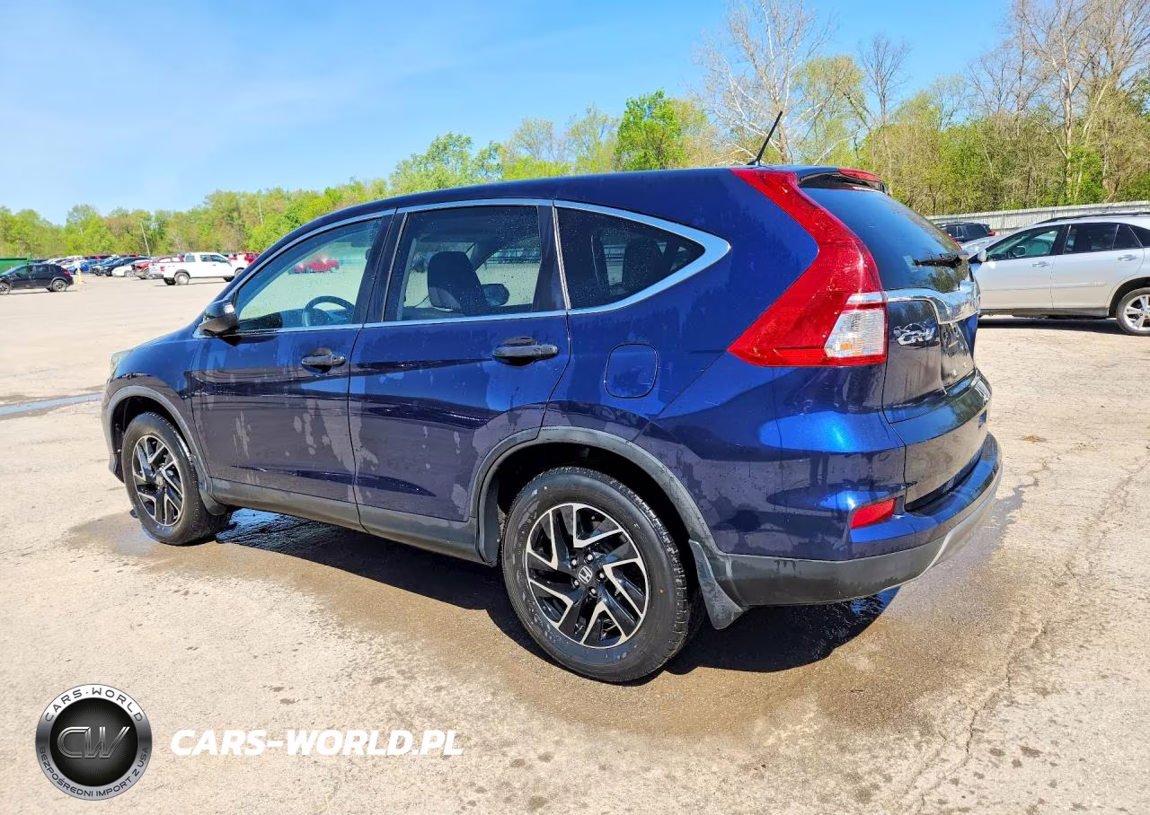 2016 Honda Cr-V Se VIN:5J6RM4H40GL037952 - 2