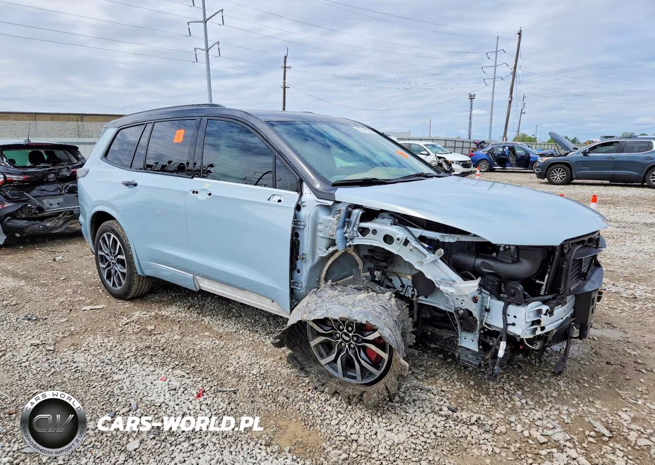 2025 Cadillac Xt6 Sport Platinum VIN:1GYKPHRS4SZ157207 - 4