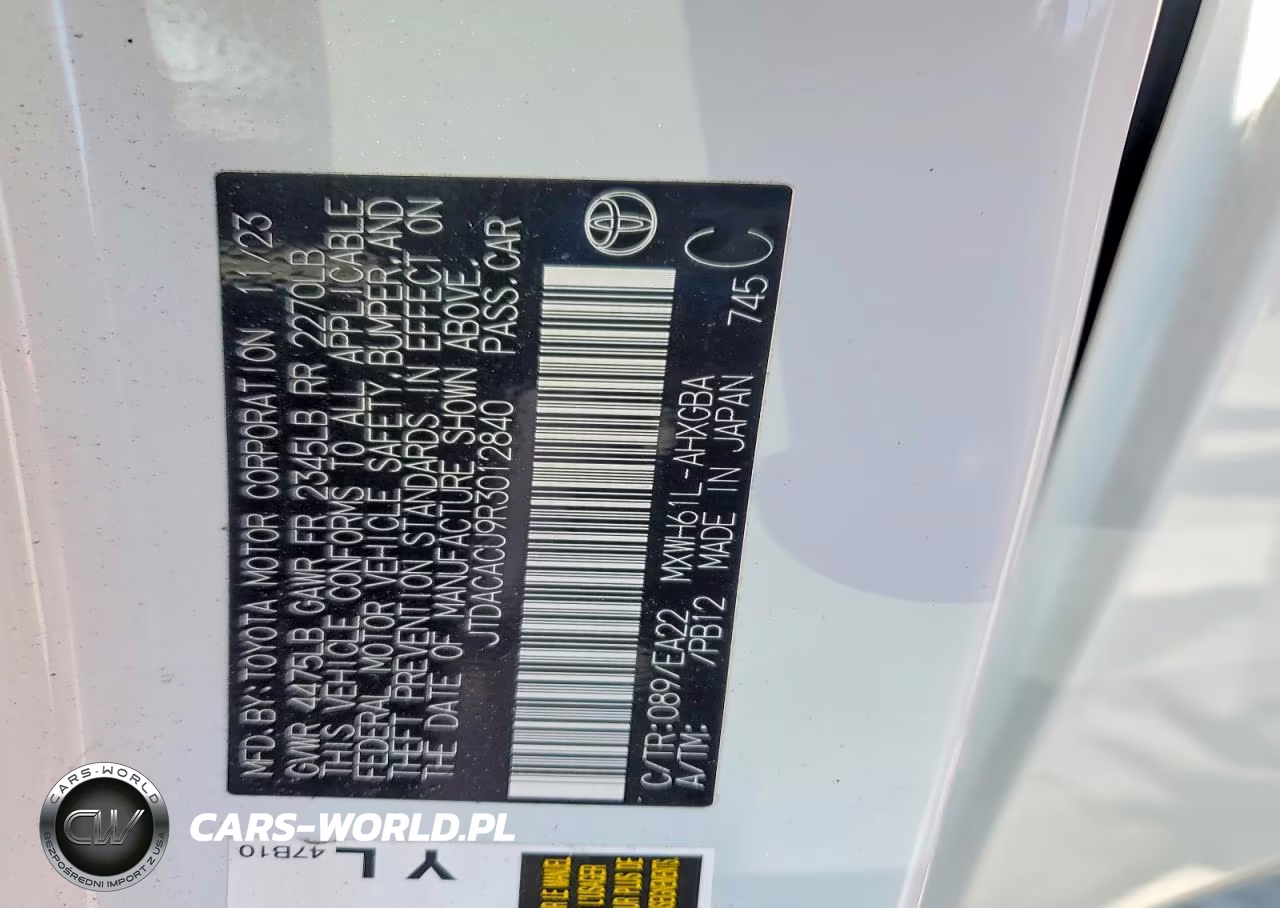 2024 Toyota Prius Prime Xse VIN:JTDACACU9R3012840 - 13