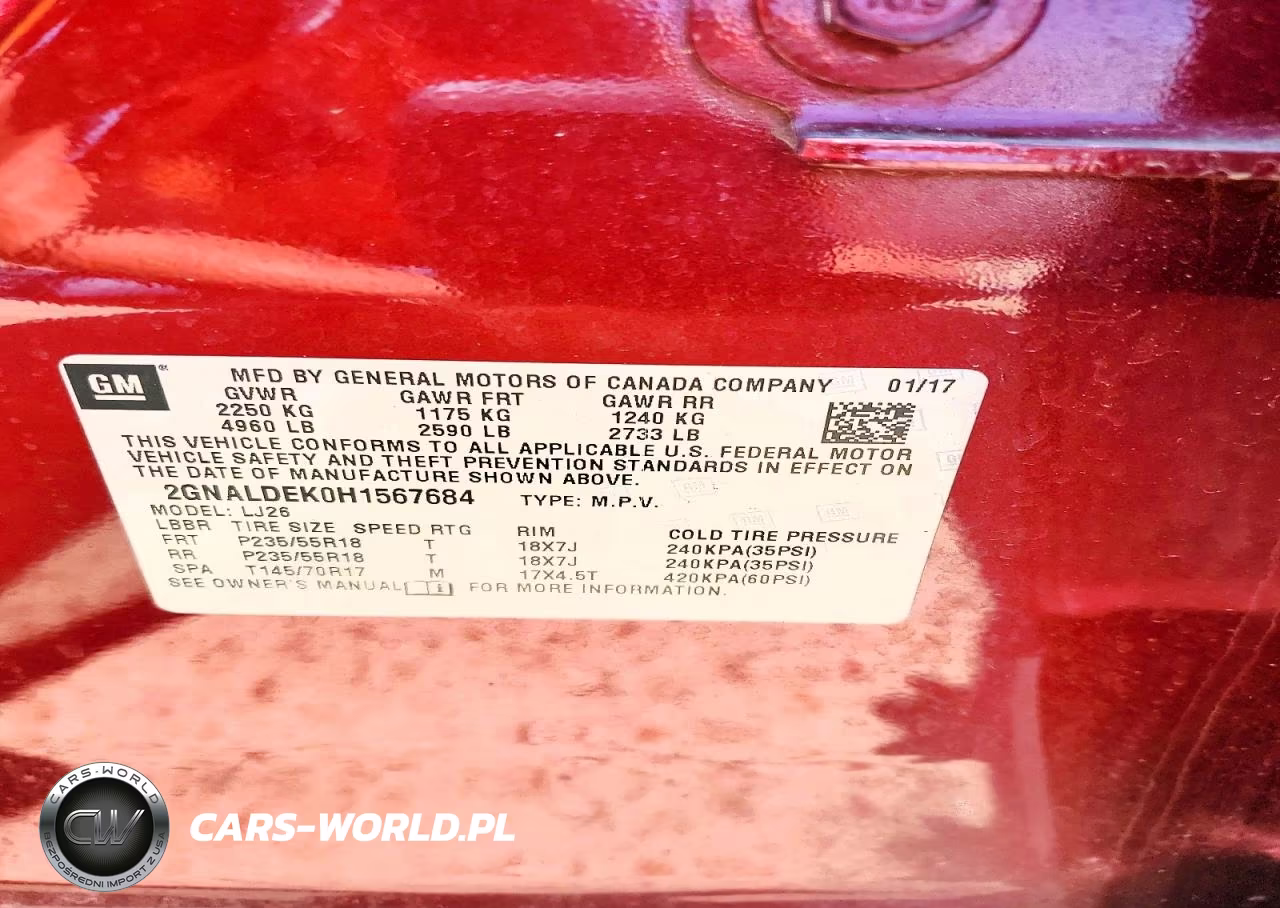 2017 Chevrolet Equinox Premier VIN:2GNALDEK0H1567684 - 12