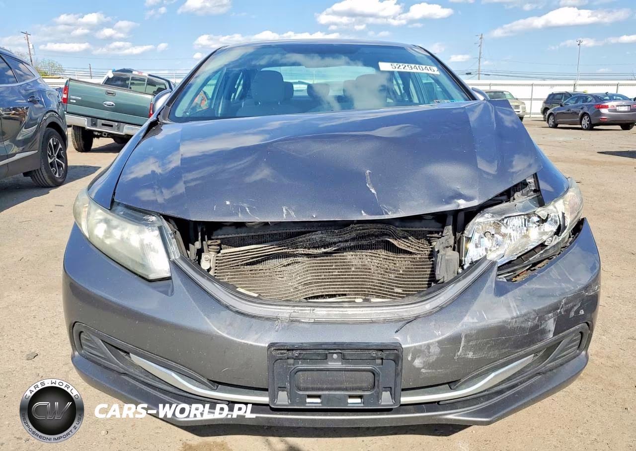 2013 Honda Civic Lx VIN:2HGFB2F55DH594851 - 5