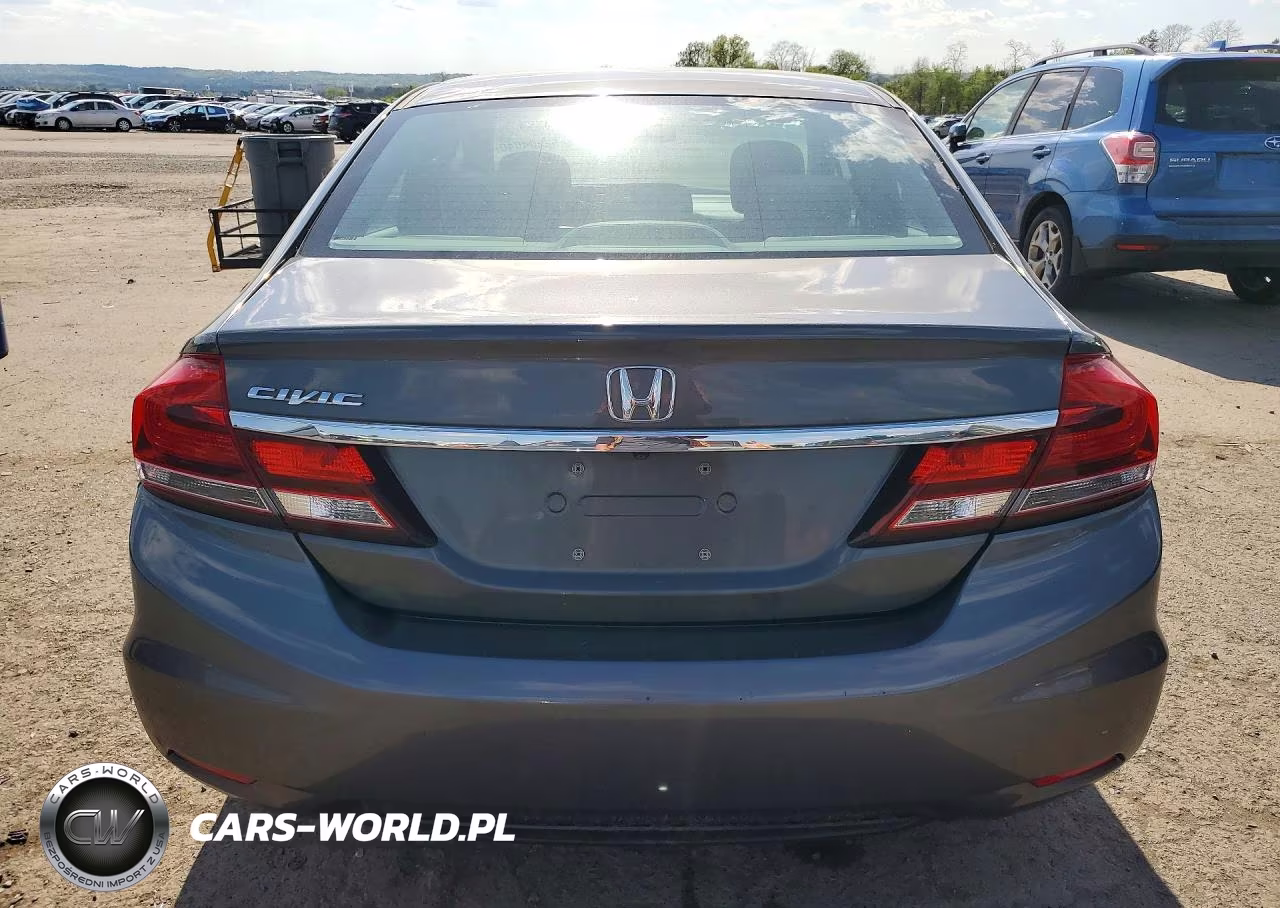2013 Honda Civic Lx VIN:2HGFB2F55DH594851 - 6