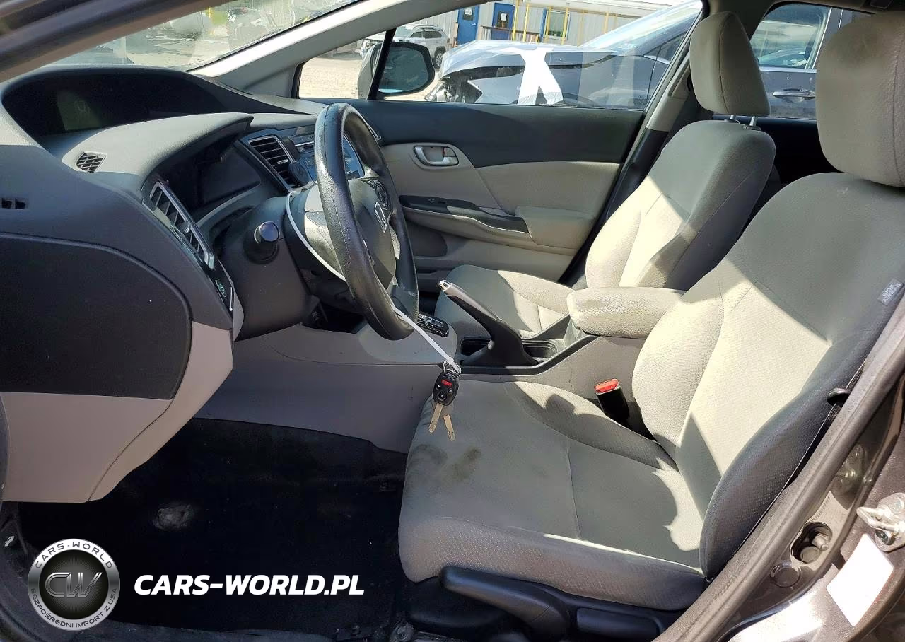 2013 Honda Civic Lx VIN:2HGFB2F55DH594851 - 7