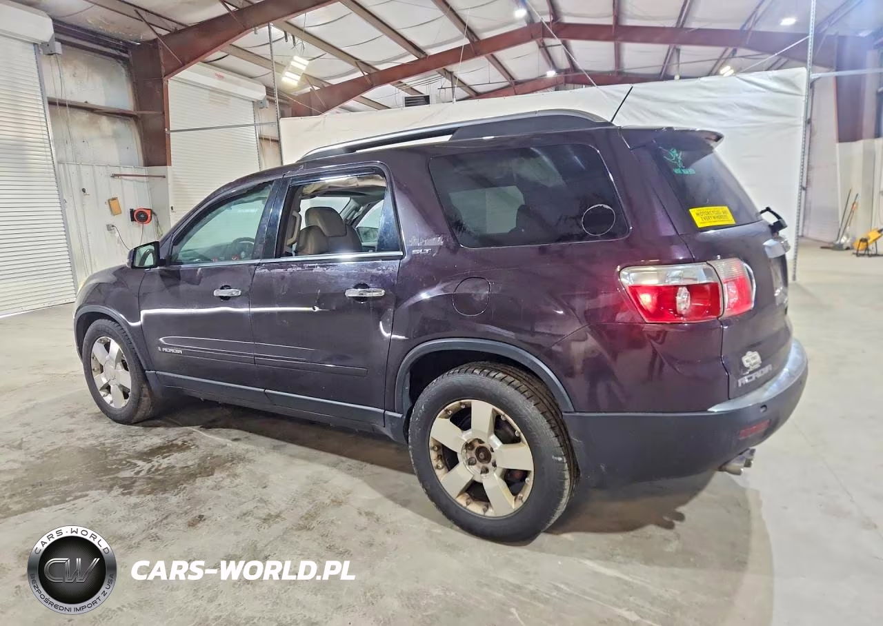 2008 GMC Acadia Slt-2 VIN:1GKEV337X8J178932 - 2