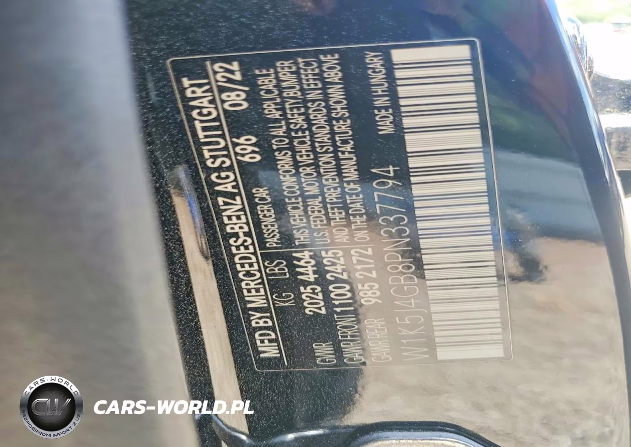 2023 Mercedes-Benz Cla 250 VIN:W1K5J4GB8PN337794 - 12